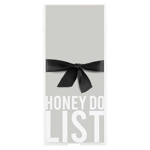 Notepaper in Acrylic Tray - Honey Do List/NIB - Picture 1 of 7
